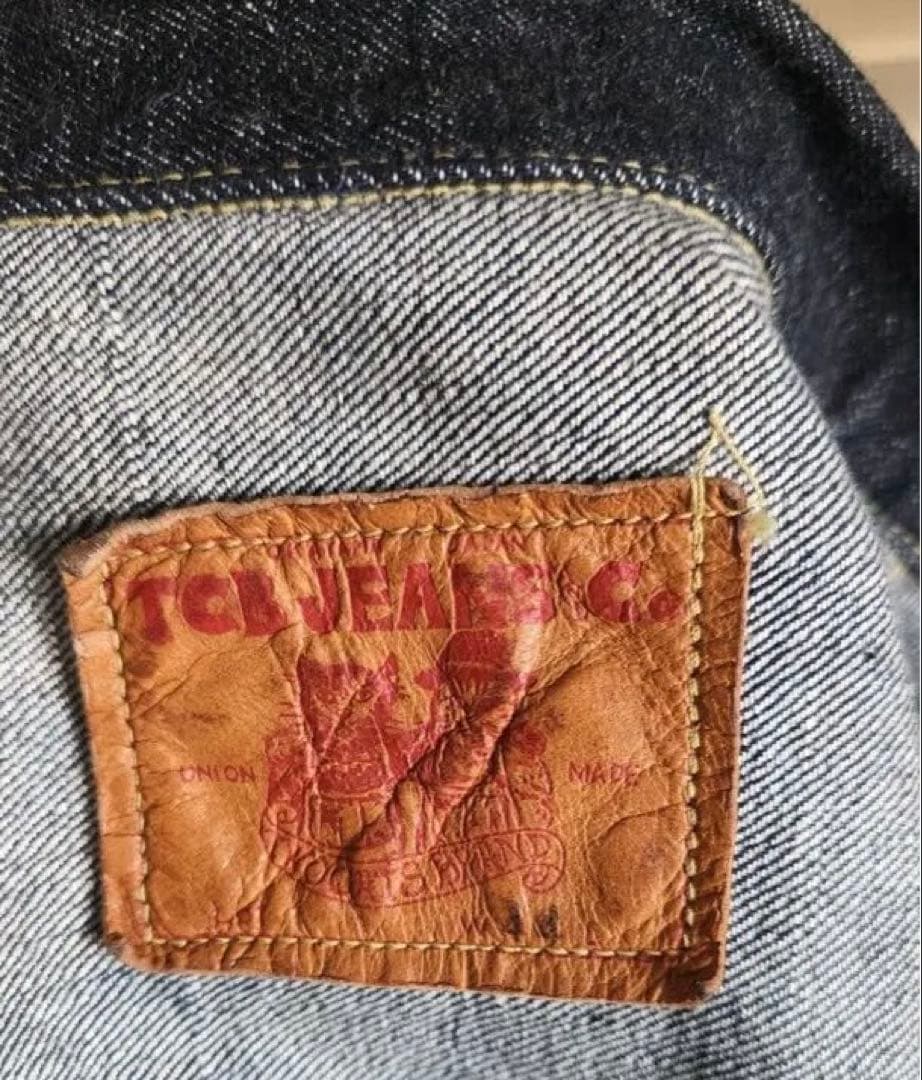 ⭐︎TCBデニムバック付⭐︎TCB Jeans S40's Jacket 44 ⭐︎