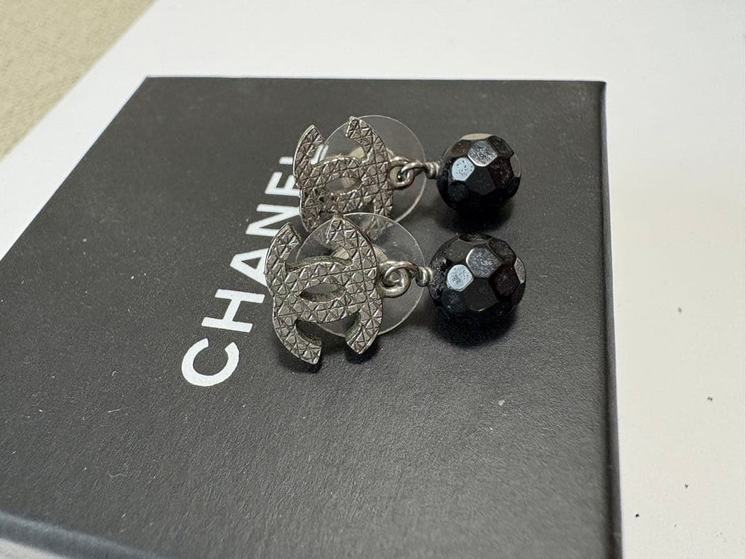 CHANEL ピアス(両耳用) 正規品ココマーク