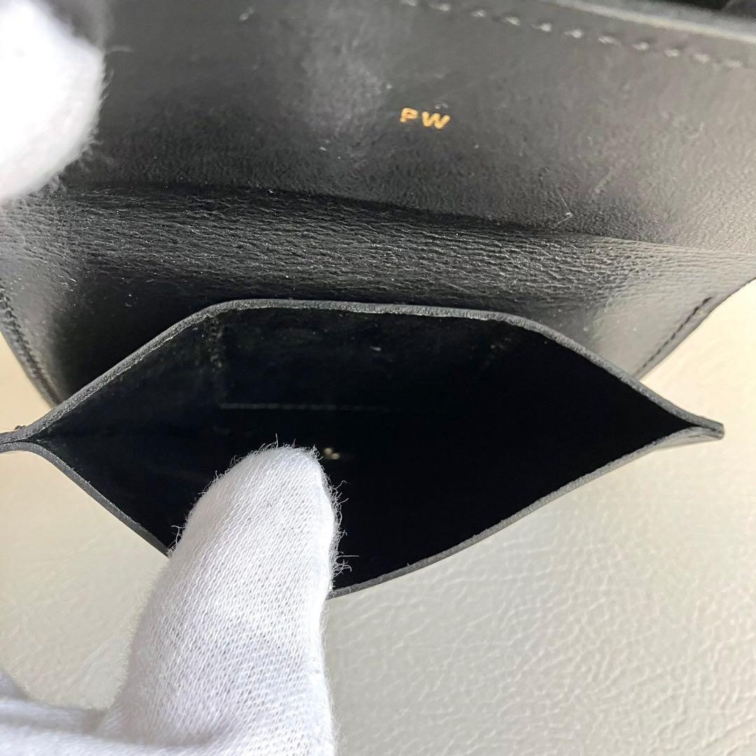 forme Post Wallet コードバン 2つ折り財布 flp-30 黒