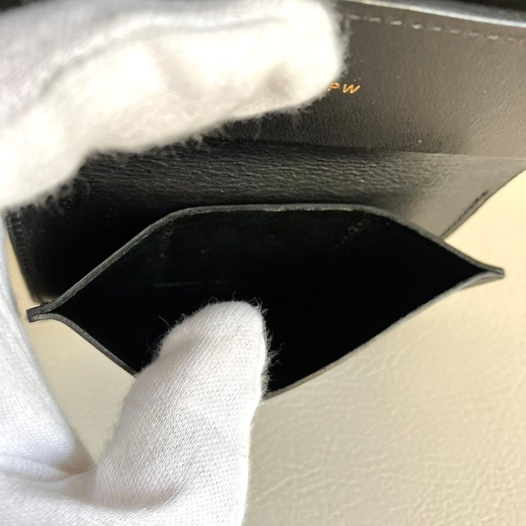 forme Post Wallet コードバン 2つ折り財布 flp-30 黒