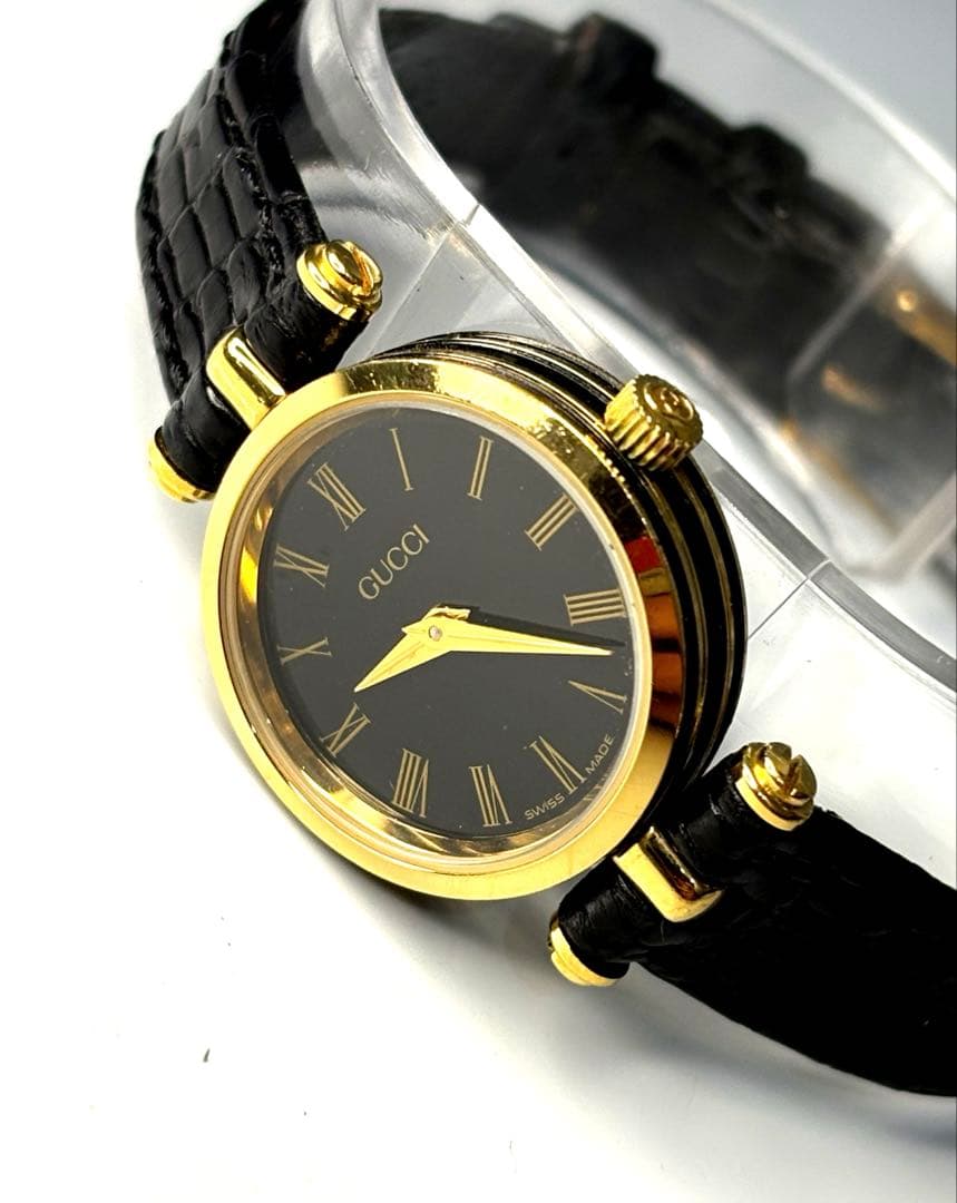 【新品電池】GUCCI グッチ シェリーライン レディース ヴィンテージ腕時計