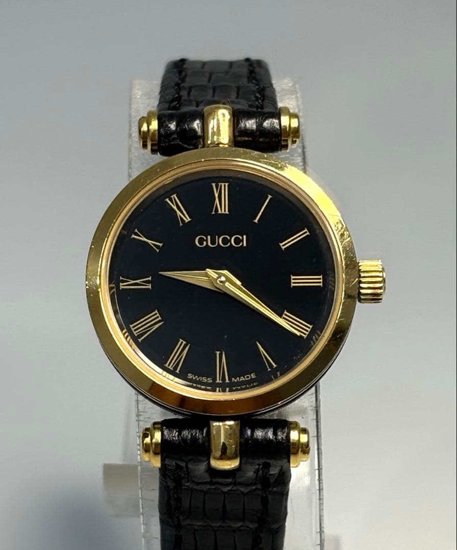 【新品電池】GUCCI グッチ シェリーライン レディース ヴィンテージ腕時計