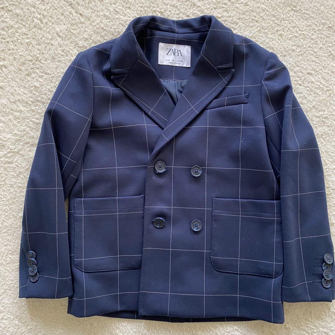 【美品】ZARA ザラ　キッズ　セットアップ　ダブル　ベスト　5点セット　116