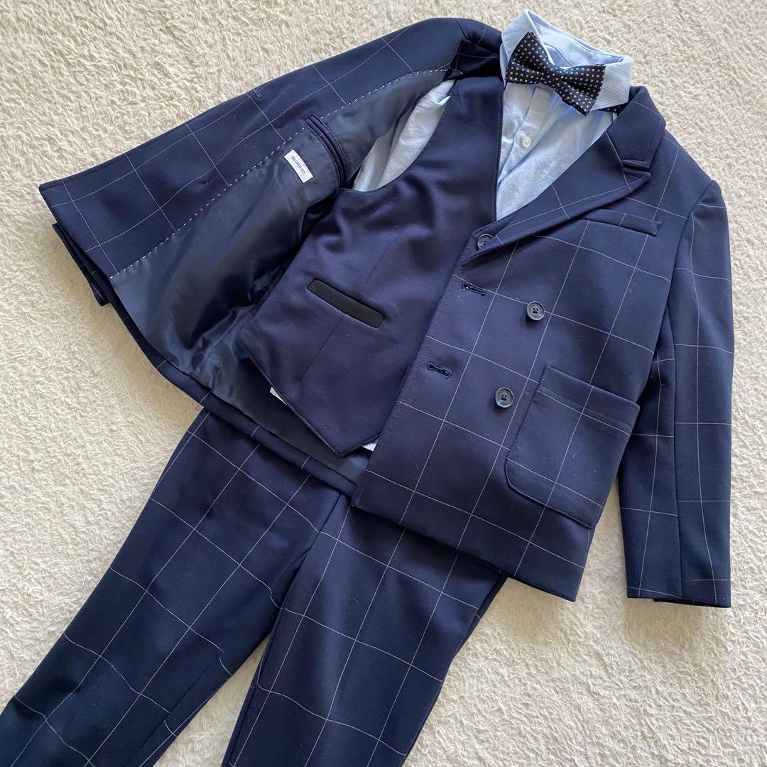 【美品】ZARA ザラ　キッズ　セットアップ　ダブル　ベスト　5点セット　116