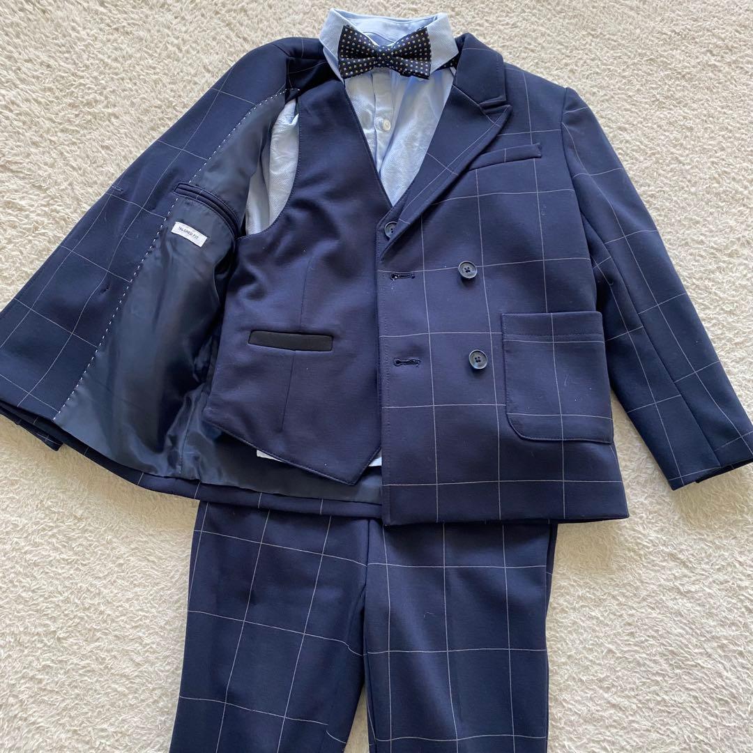 【美品】ZARA ザラ　キッズ　セットアップ　ダブル　ベスト　5点セット　116