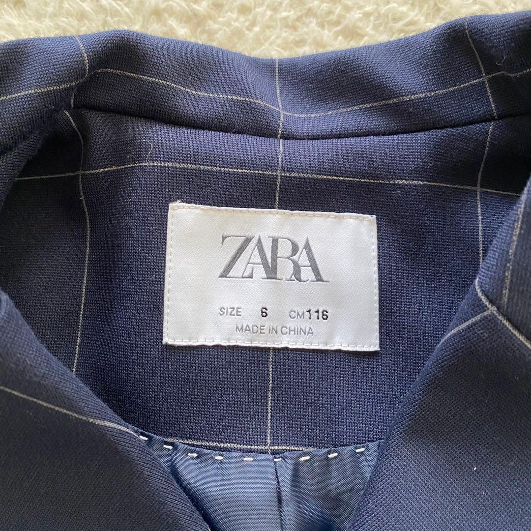 【美品】ZARA ザラ　キッズ　セットアップ　ダブル　ベスト　5点セット　116