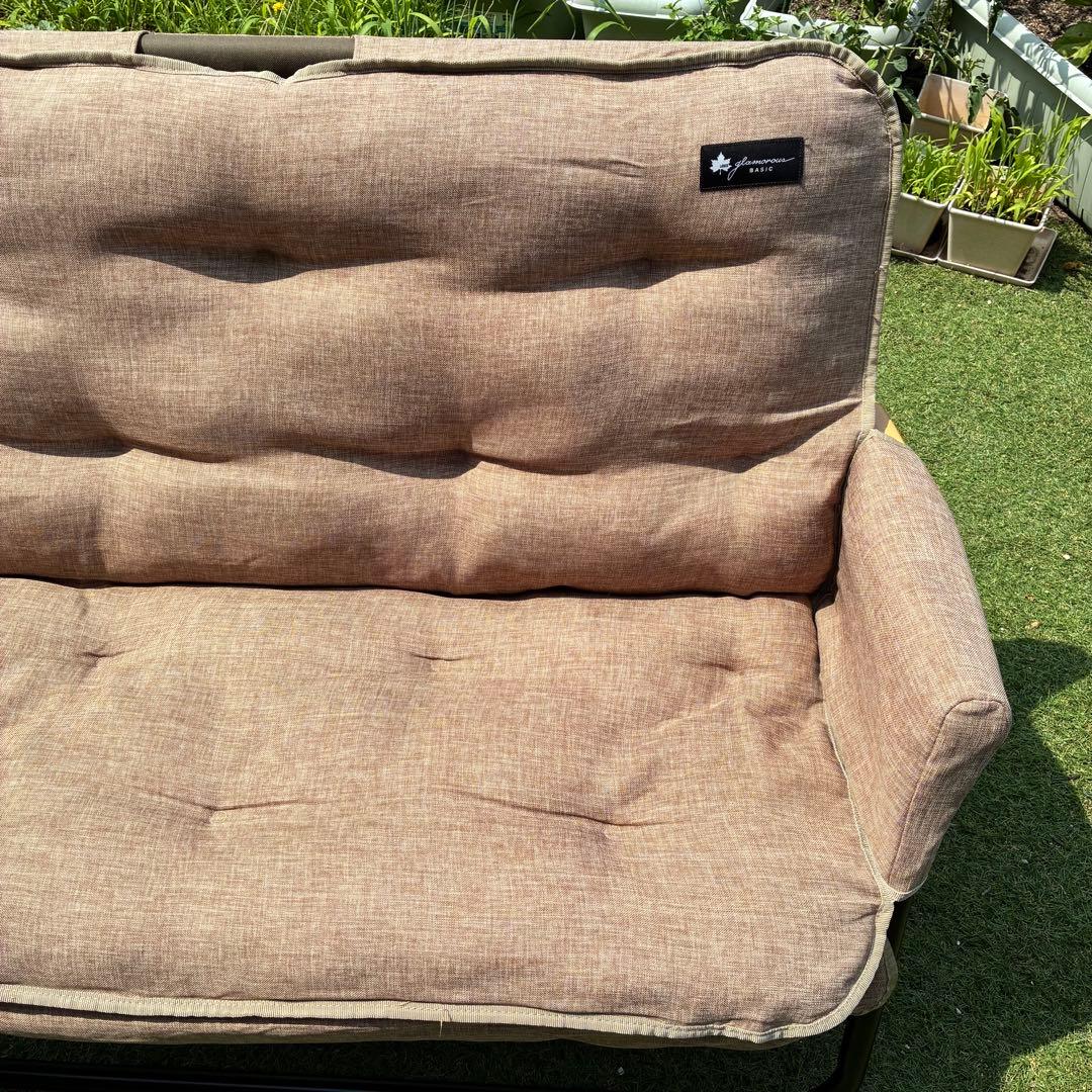 【美品】LOGOS グランベーシック チェアfor2 専用カバー　セット