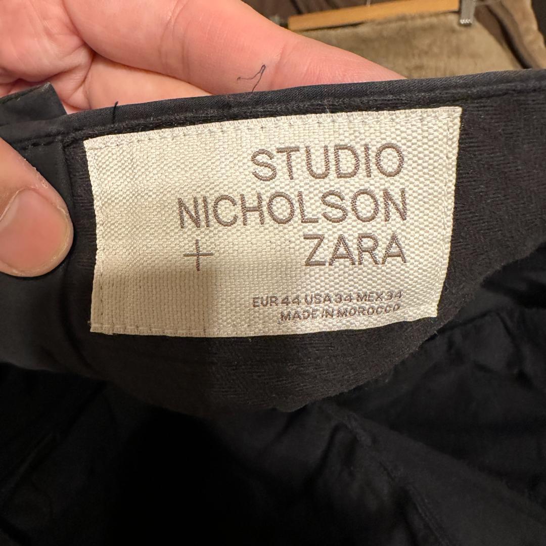ZARA ✕ STUDIO NICHOLSON ダブルプリーツ パンツ 44