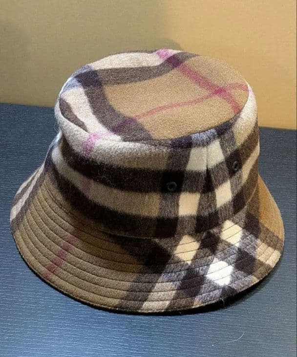 【From toss様】BURBERRY ノバチェック バケットハット Lサイズ