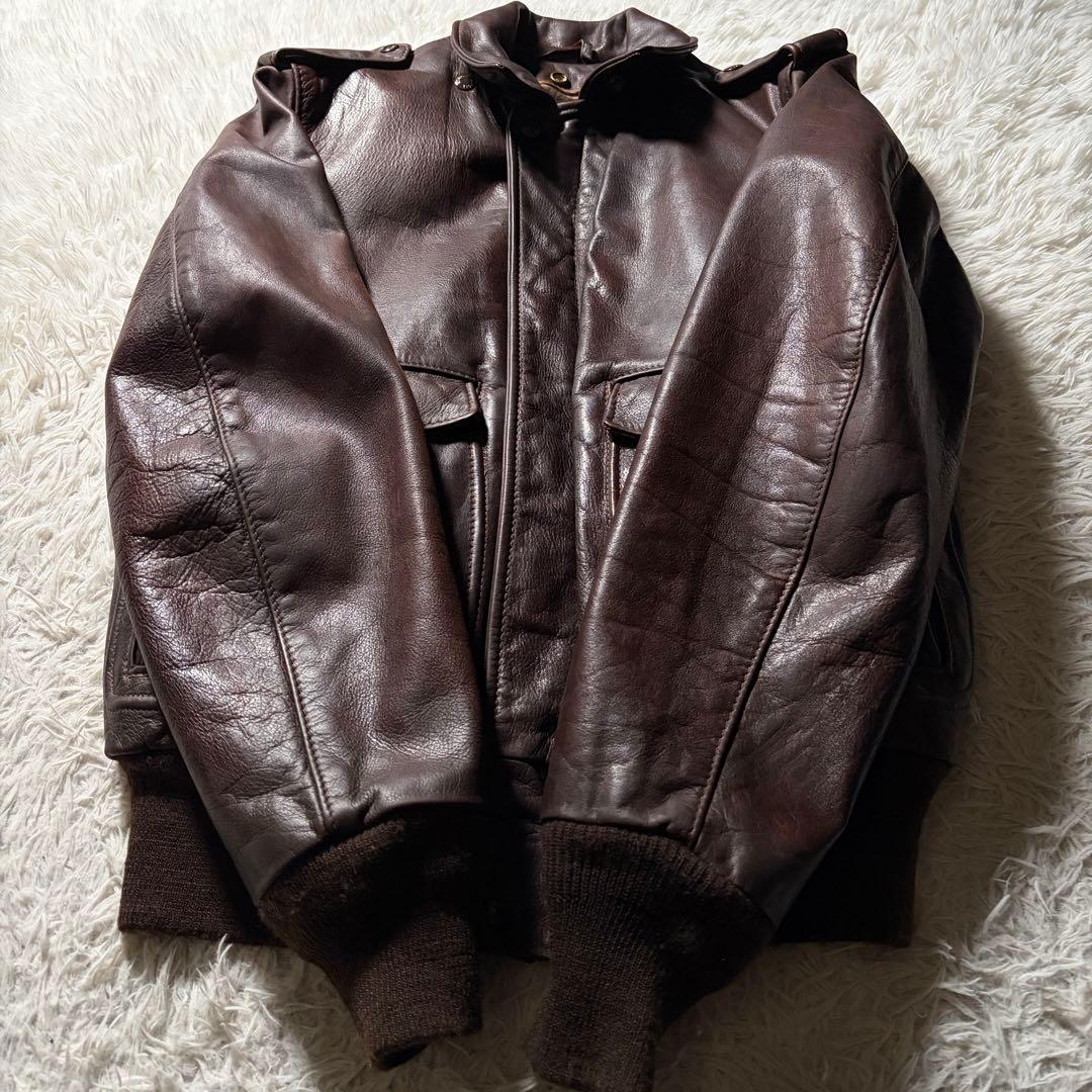 H*o様 美品■schott フライトジャケット　G-1 184SM 本革　US