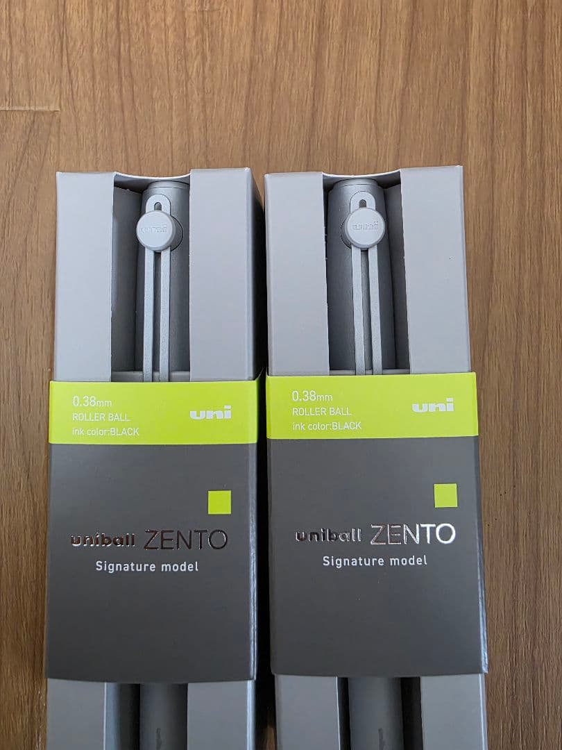 uniball ZENTOシグニチャーモデル 0.38mm ボールペン