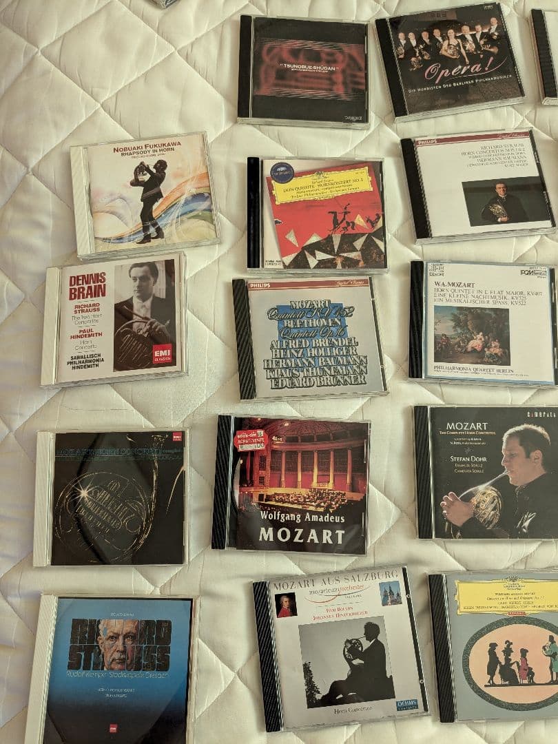 ホルン関係のCD40枚越えをまとめて