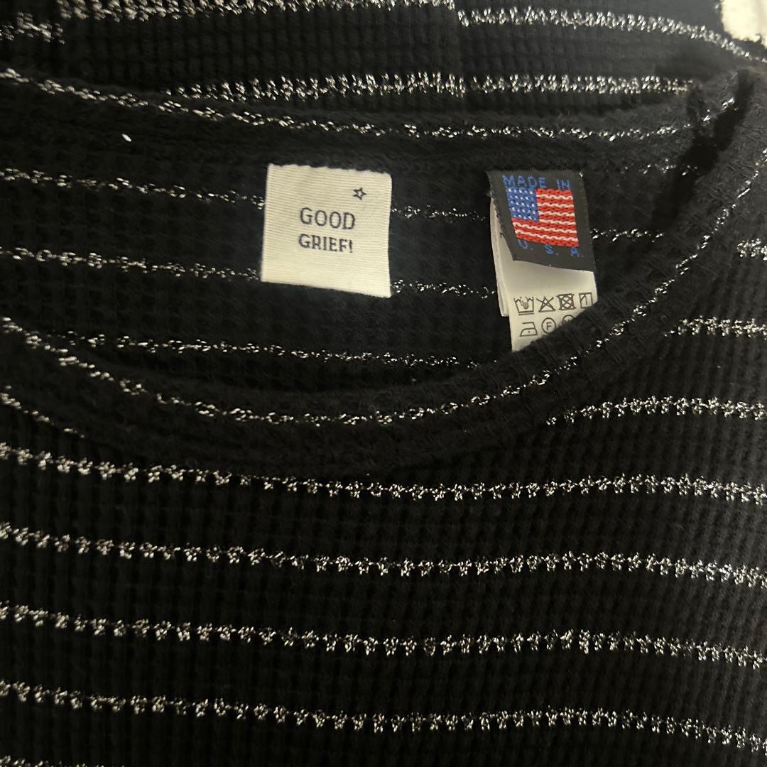 【GOOD GRIEF!】WAFFLE BORDER LONG SLEEVE