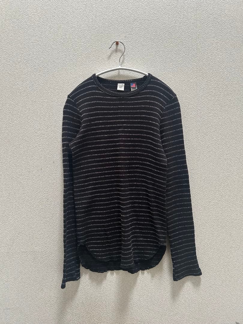 【GOOD GRIEF!】WAFFLE BORDER LONG SLEEVE