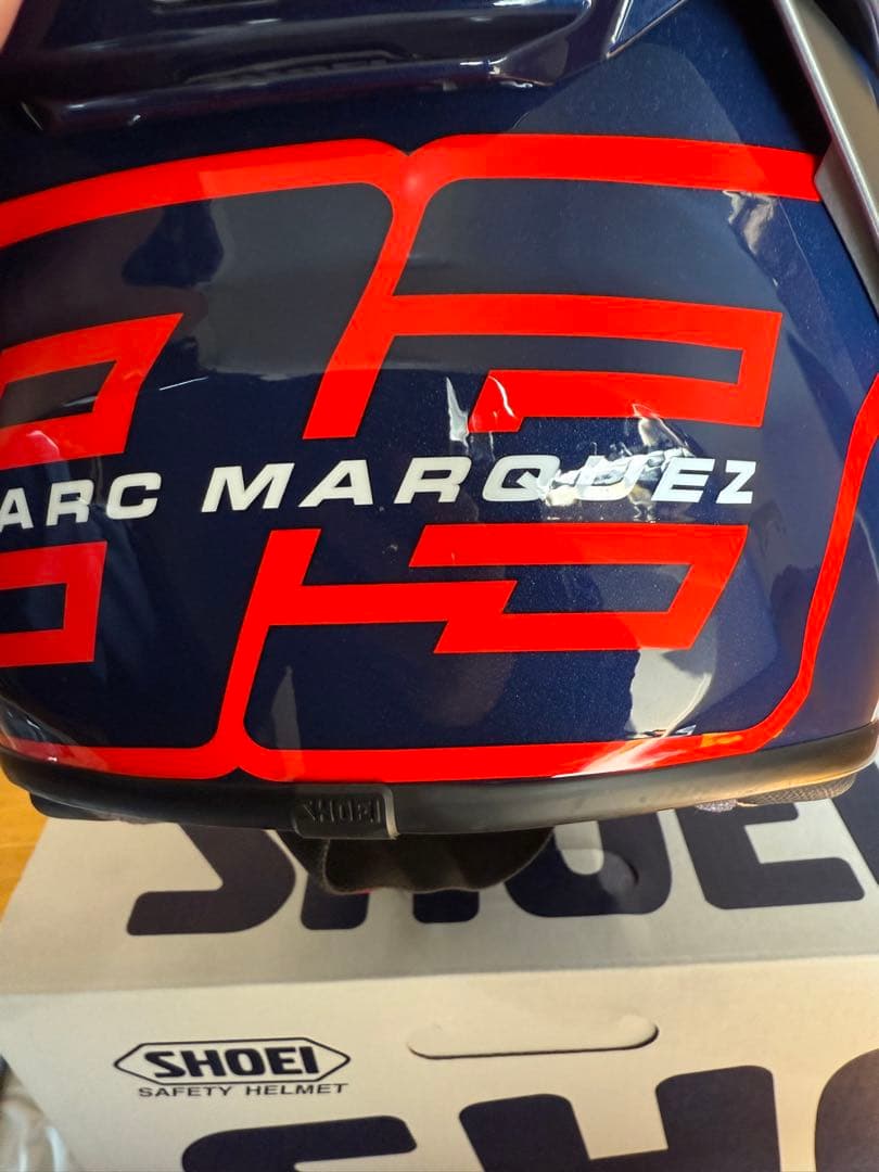 SHOEI X-fifteen マルケス7 ヘルメットコーティング済み