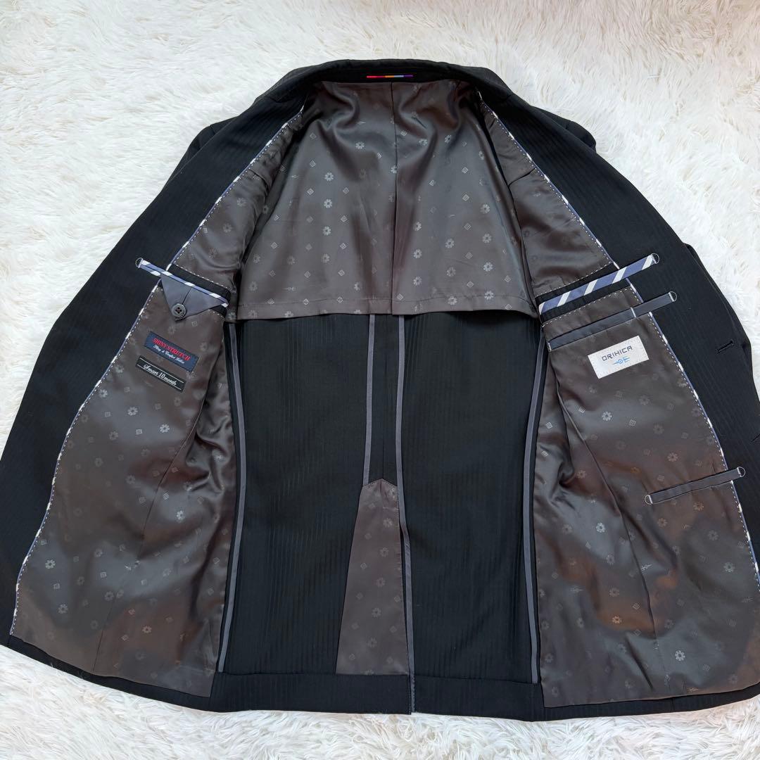 オリヒカ 3ピース スーツ セットアップ リバーシブルベスト Y5 春秋冬向け