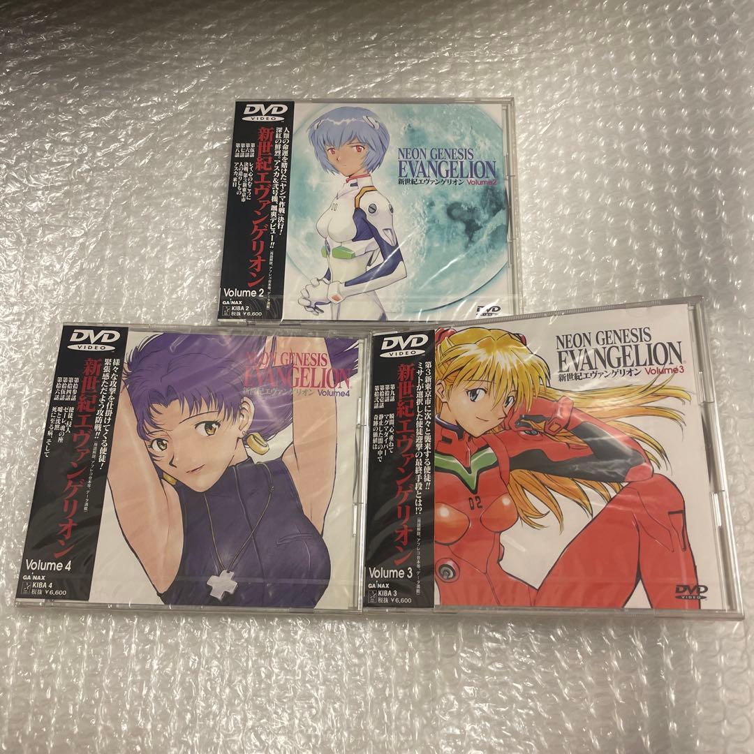 【新品未開封】　エヴァンゲリオン 1997年 DVD 1～7巻セット TVアニメ
