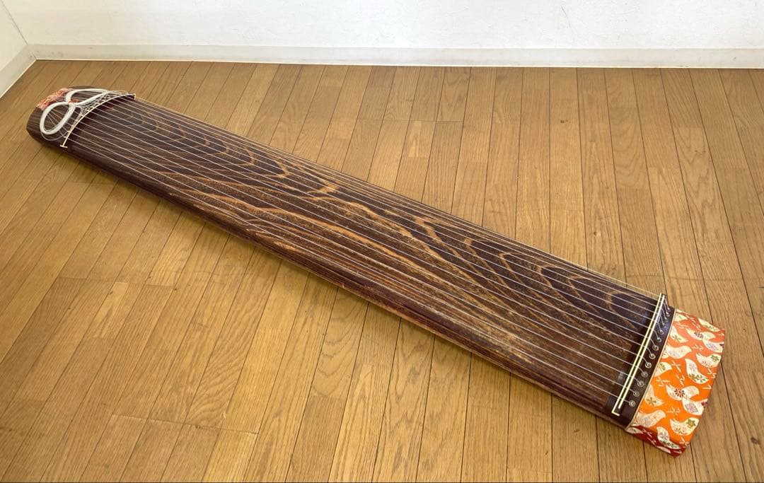 琴 箏 13弦 和楽器 185cm 本体 丸袋
