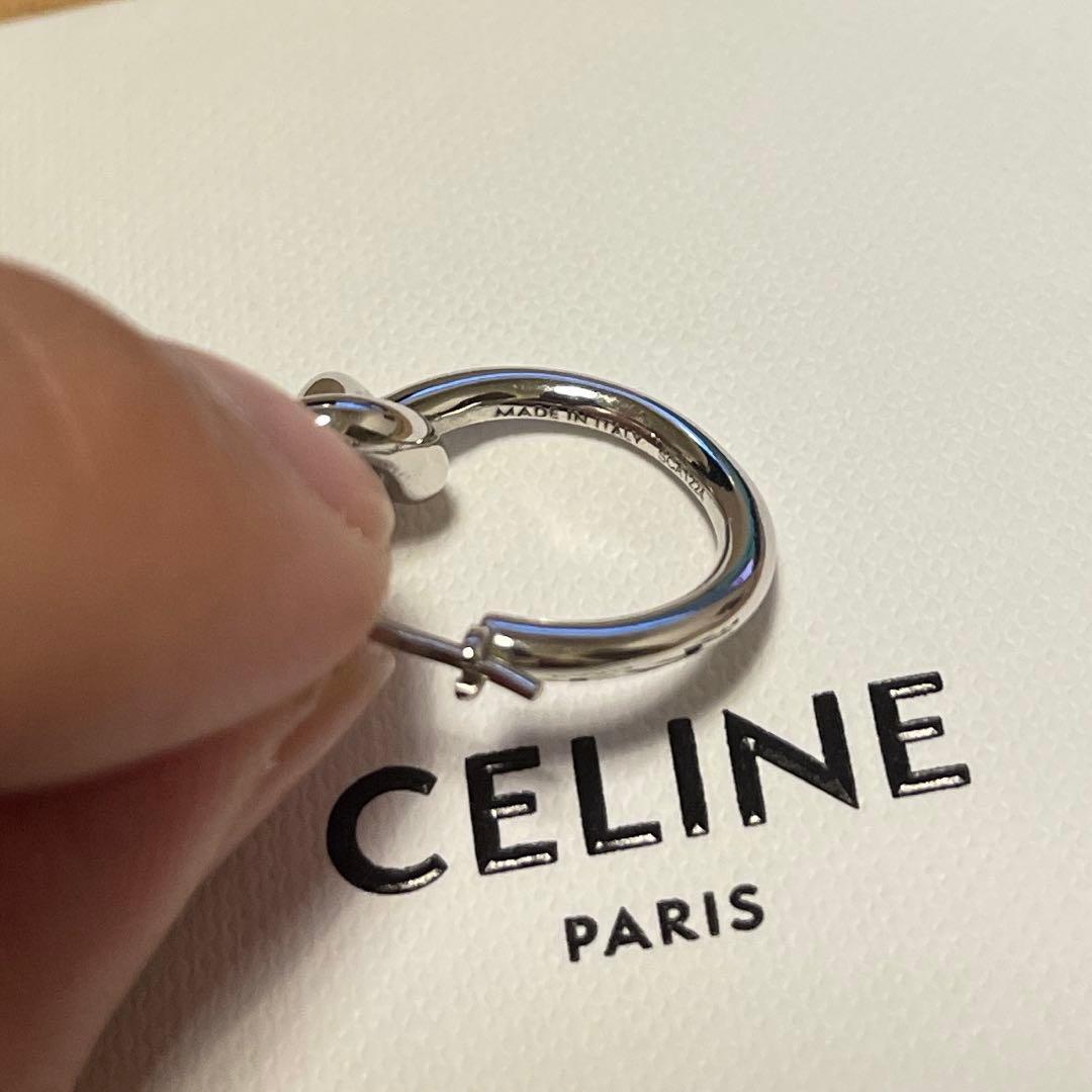 CELINE ノットスモールフープピアス　　　　　 (片耳用) 箱・説明書付き