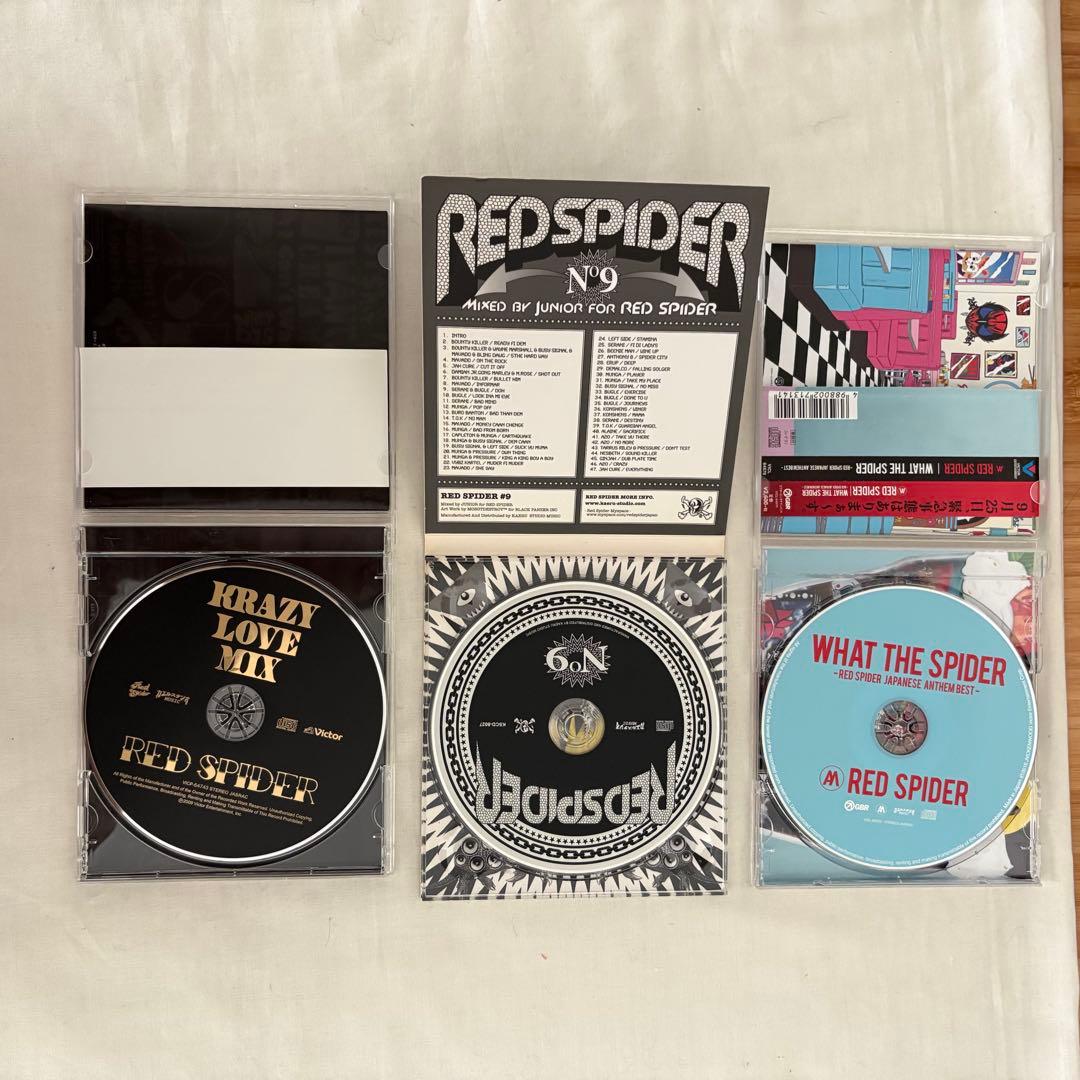 レッドスパイダー CD 9枚 他レゲエCD9枚 CD18枚まとめ売り
