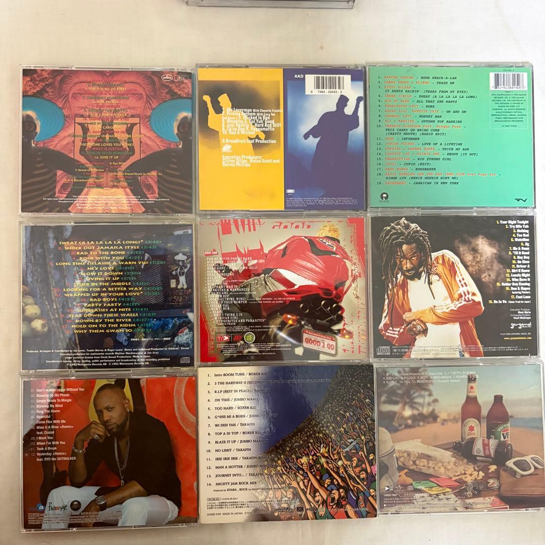 レッドスパイダー CD 9枚 他レゲエCD9枚 CD18枚まとめ売り