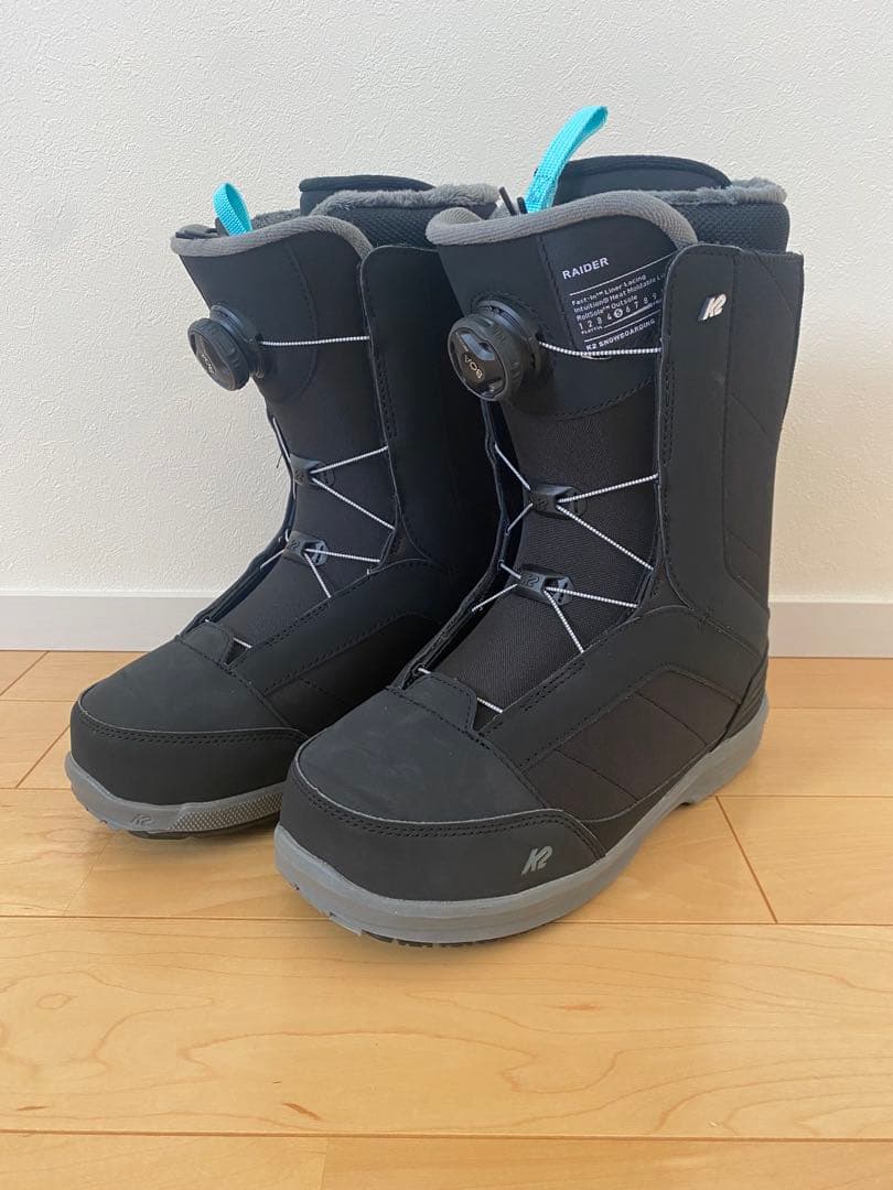 美品　K2 Raider ブラック スノーボードブーツ　26.5
