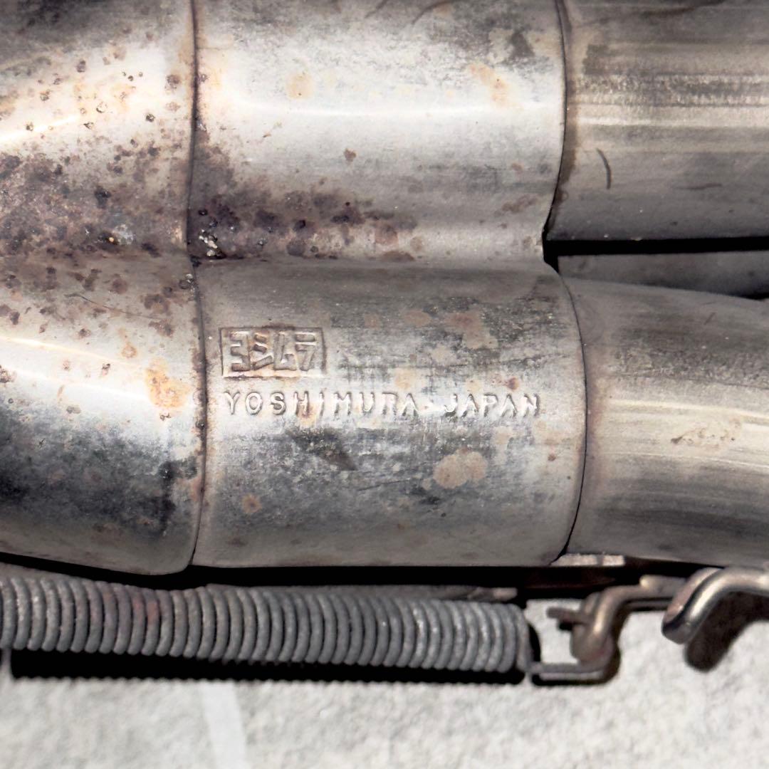 CB400SF NC39 ヨシムラ チタン サイクロン フルエキ マフラー 希少