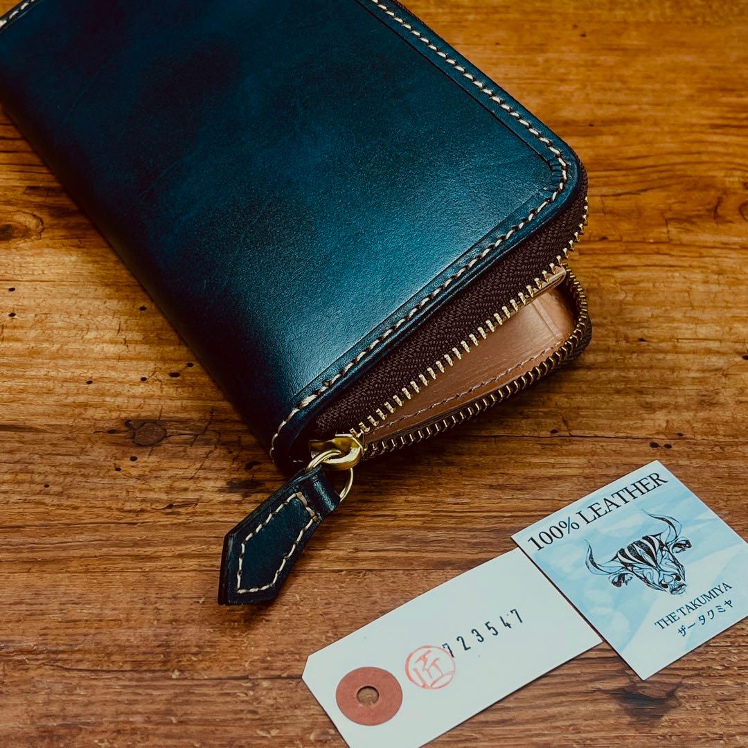 メンズ 長財布 本革 ラウンドファスナー メンズ 長財布 財布 栃木レザー