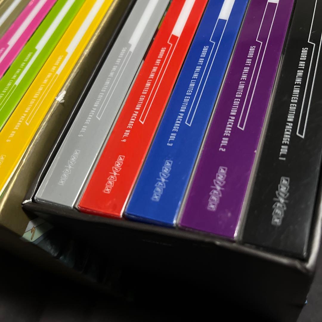 SAO ソードアートオンライン　DVD BOX 1期＋2期＋ex edition