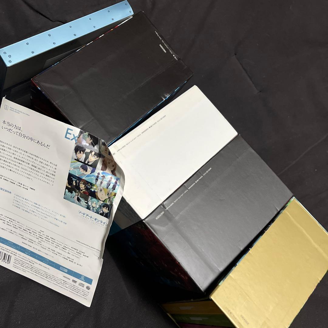 SAO ソードアートオンライン　DVD BOX 1期＋2期＋ex edition