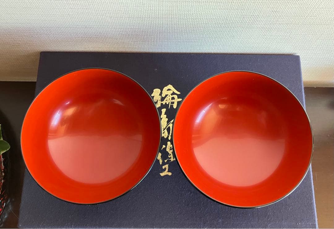 輪島塗　お椀　汁椀　２客