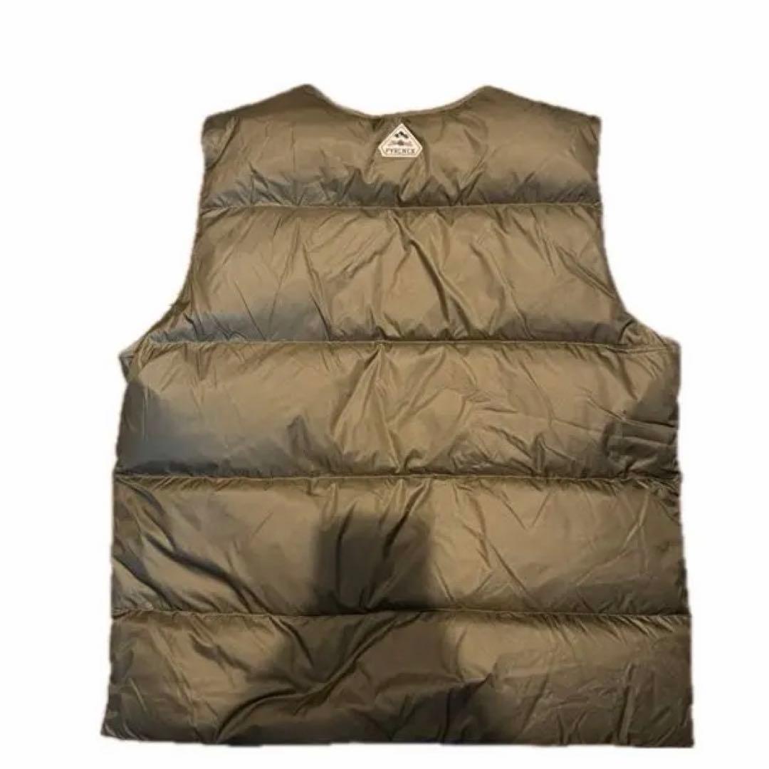 PYRENEX ダウンベスト オリーブグリーン jp L