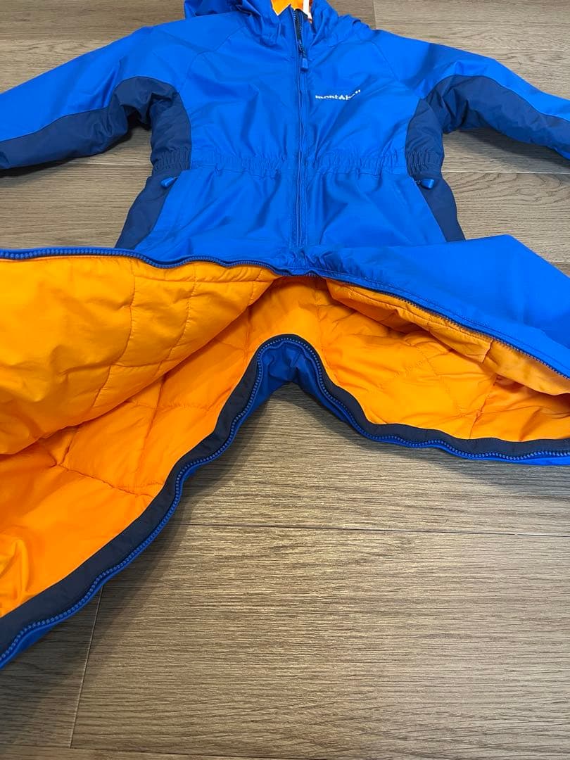 (美品)mont-bell 子ども用スキーウェア 100サイズ