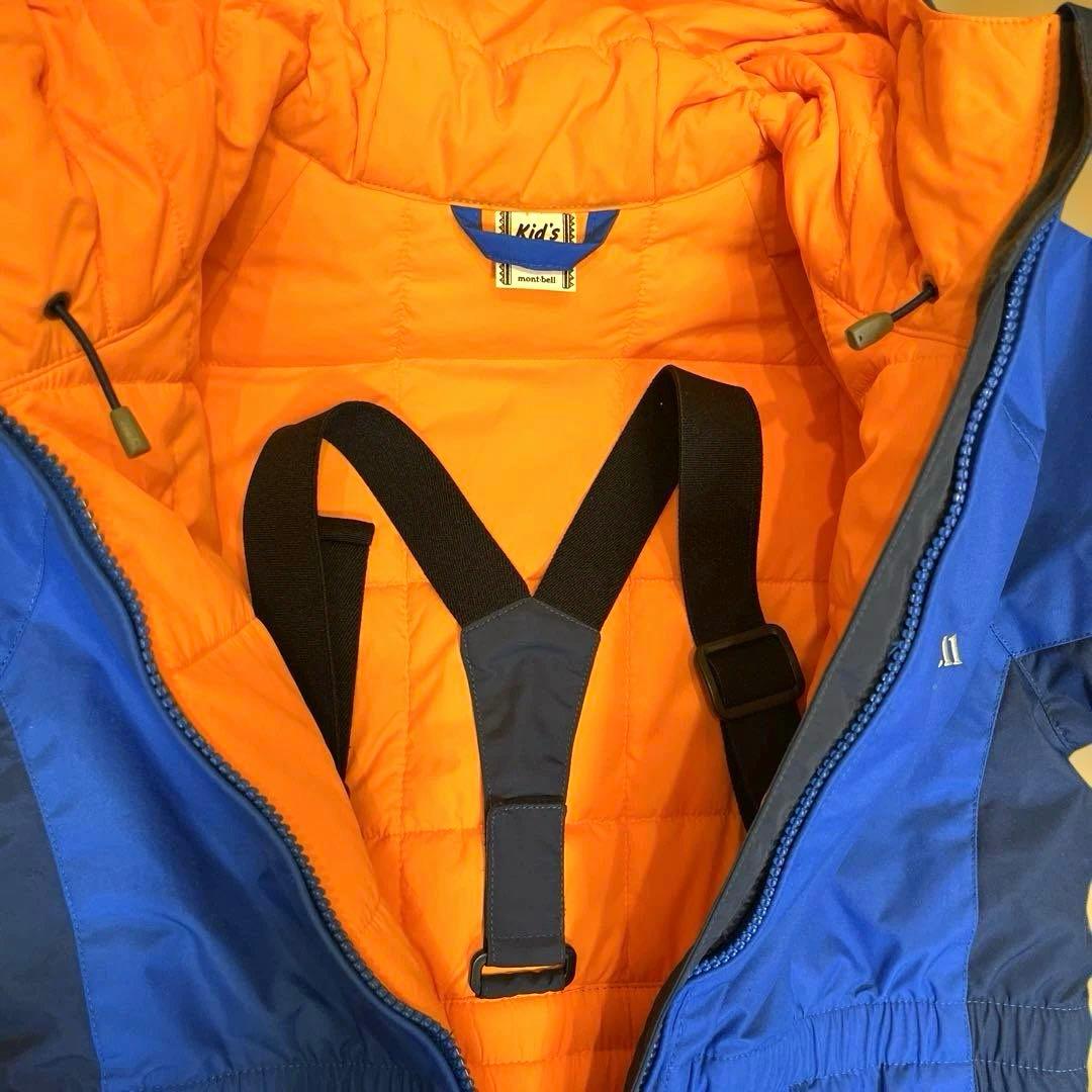 (美品)mont-bell 子ども用スキーウェア 100サイズ