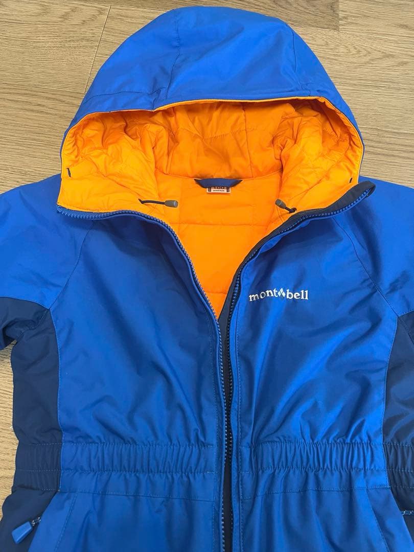 (美品)mont-bell 子ども用スキーウェア 100サイズ
