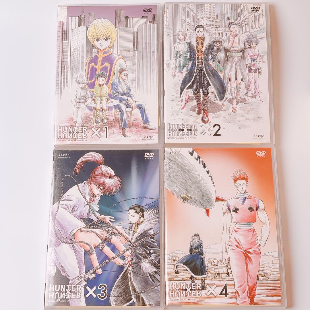 HUNTER×HUNTER ヨークシン編 OVA 全4巻 DVD 全巻収納BOX