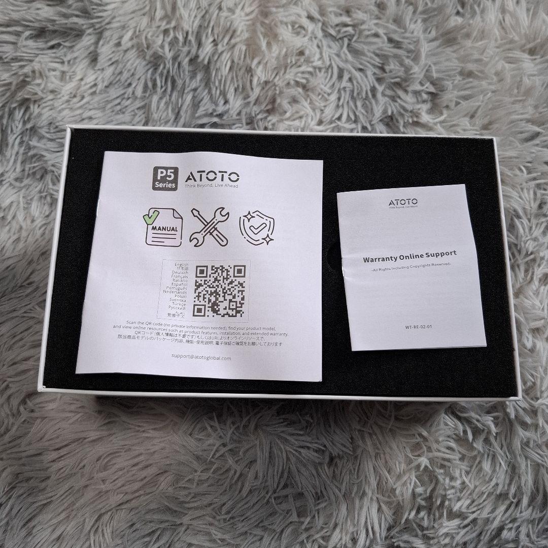 ATOTOオンダッシュナビゲーター　P509SD-S01