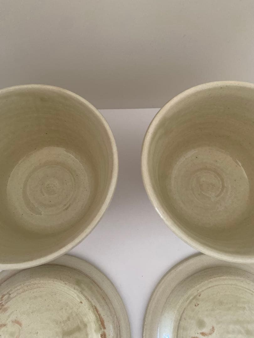 市川孝　白瓷　蓋付き保存容器　小サイズ　2点セット