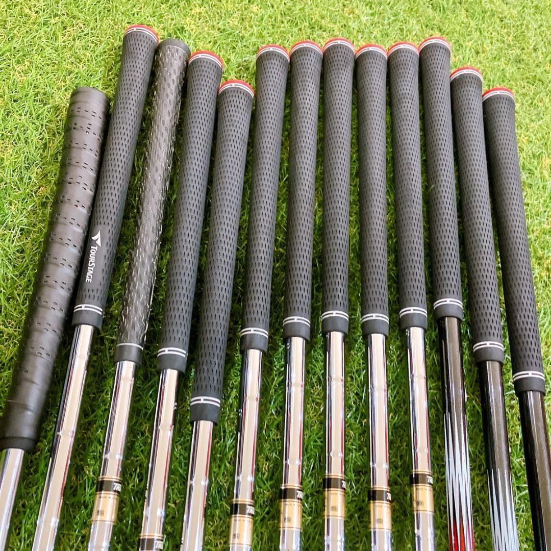 レフティ ブリヂストン ツアーステージ メンズゴルフセット 13本 初心者 左