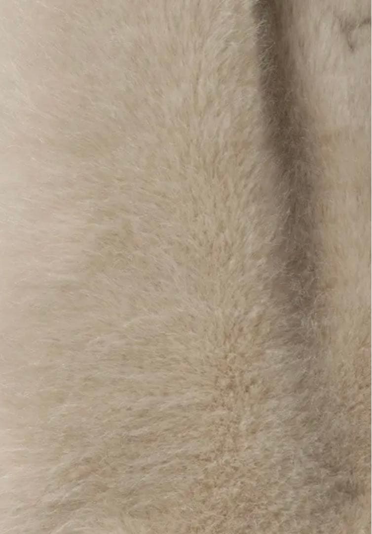 早い者勝ち★Ungrid★フェイクファーコート★ライトグレー★タグ付き