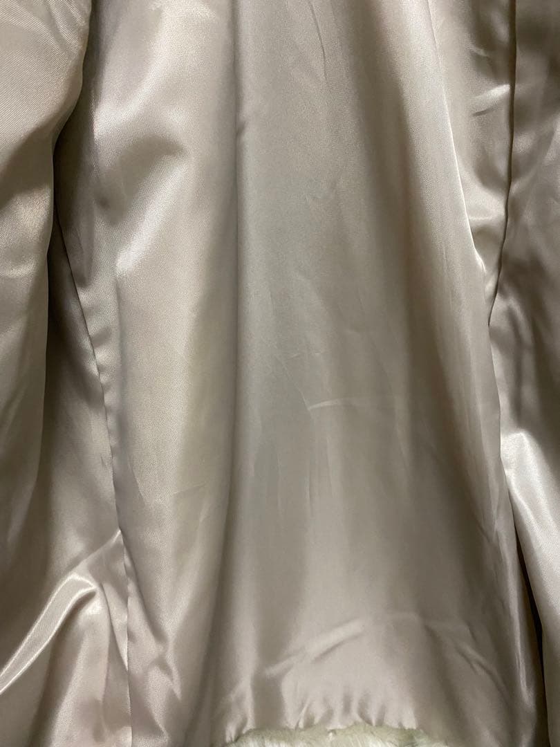 早い者勝ち★Ungrid★フェイクファーコート★ライトグレー★タグ付き