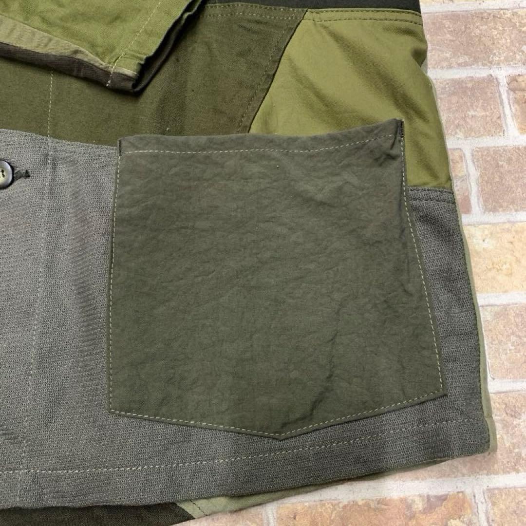 JOHN BULL reberリメイクパッチワーク ジャケット ジョンブル