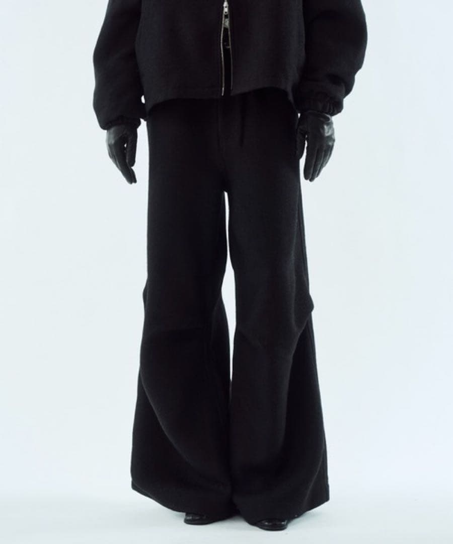 seytoサイズ1 / ツイードボリュームワイドパンツ