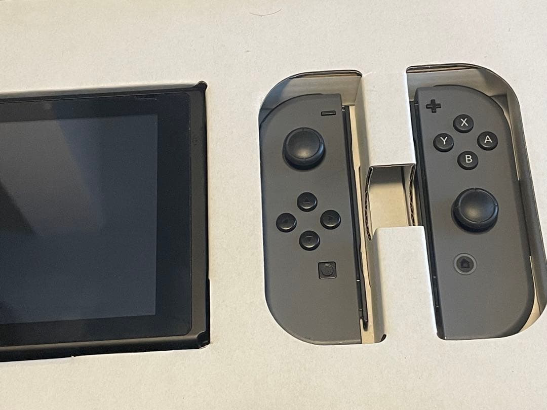 Nintendo Switch ニンテンドー グレー 本体 動作確認済み 任天堂