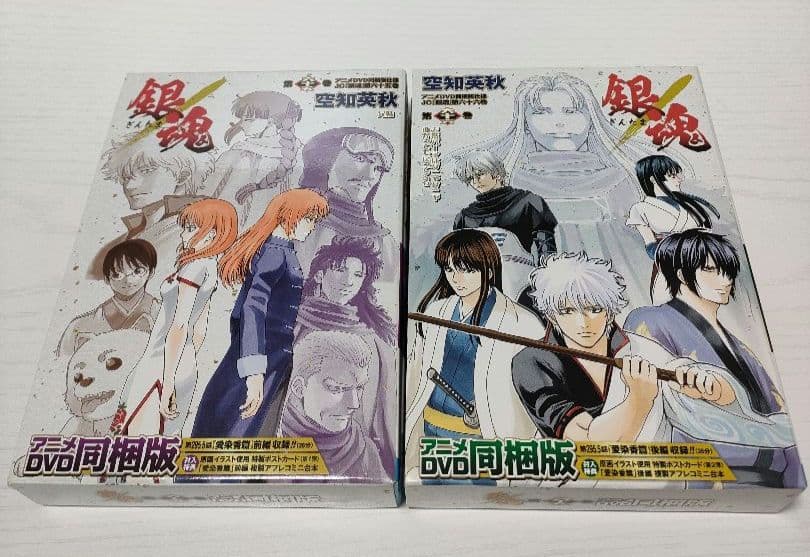 【美品.特装版】銀魂 マンガ 65巻 66巻 DVD同梱版 セット