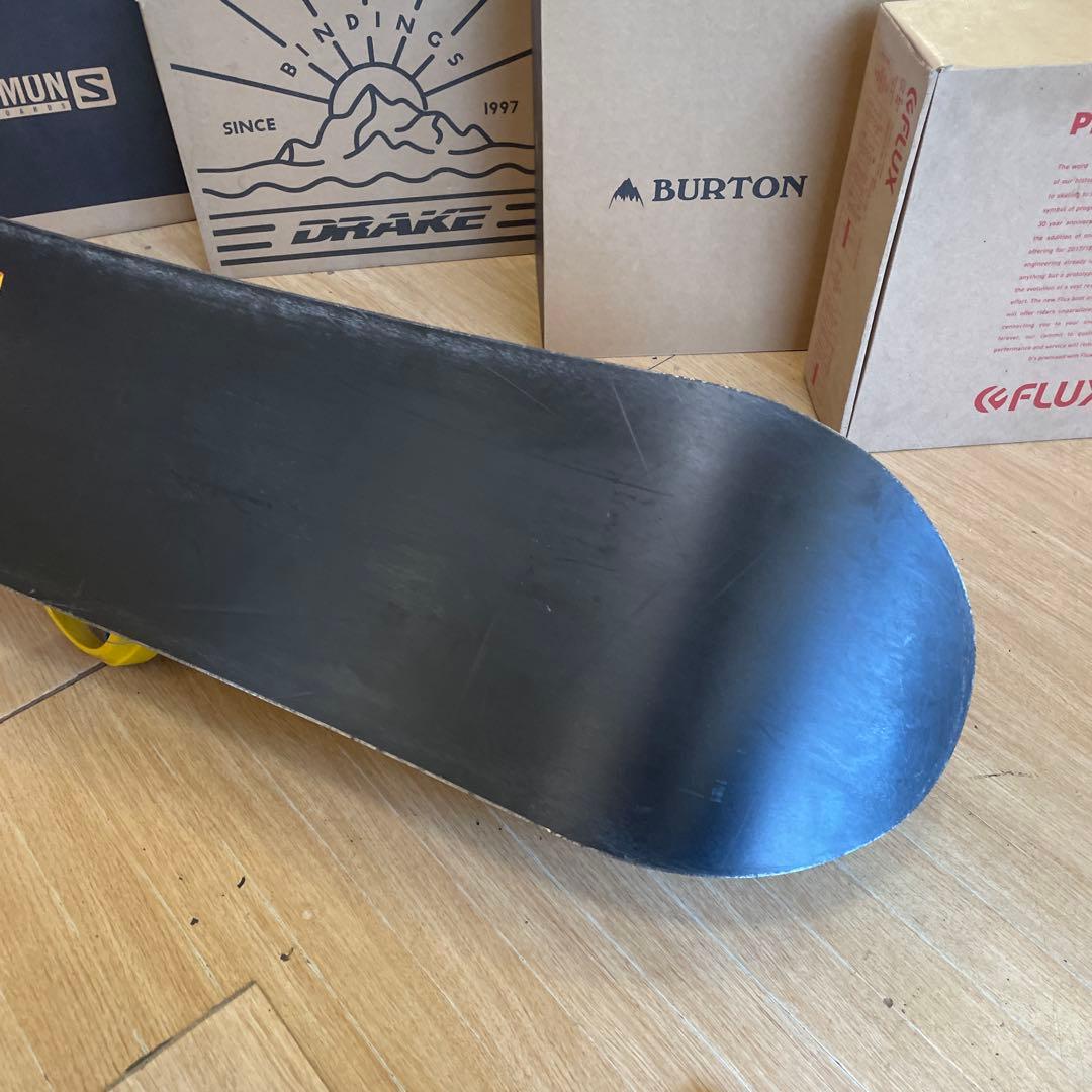 BURTON×SIMS　バートン　スノーボードセット　シムス　バインディング付