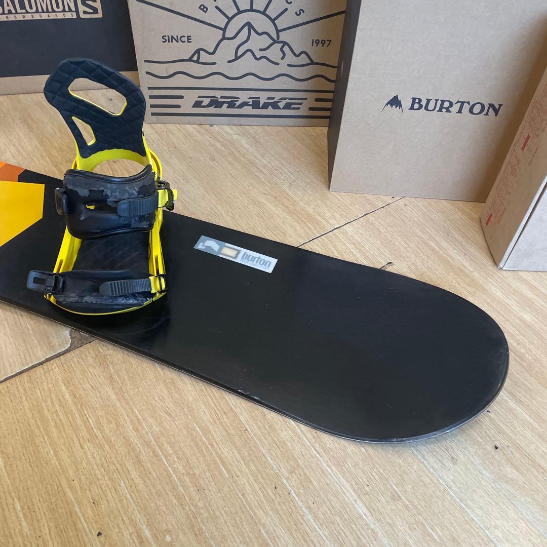 BURTON×SIMS　バートン　スノーボードセット　シムス　バインディング付
