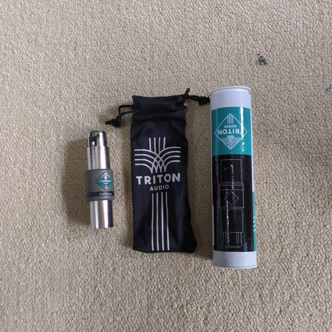 TRITON AUDIO マイクプリアンプ(ダイナミックマイク) 専用ポーチ付き