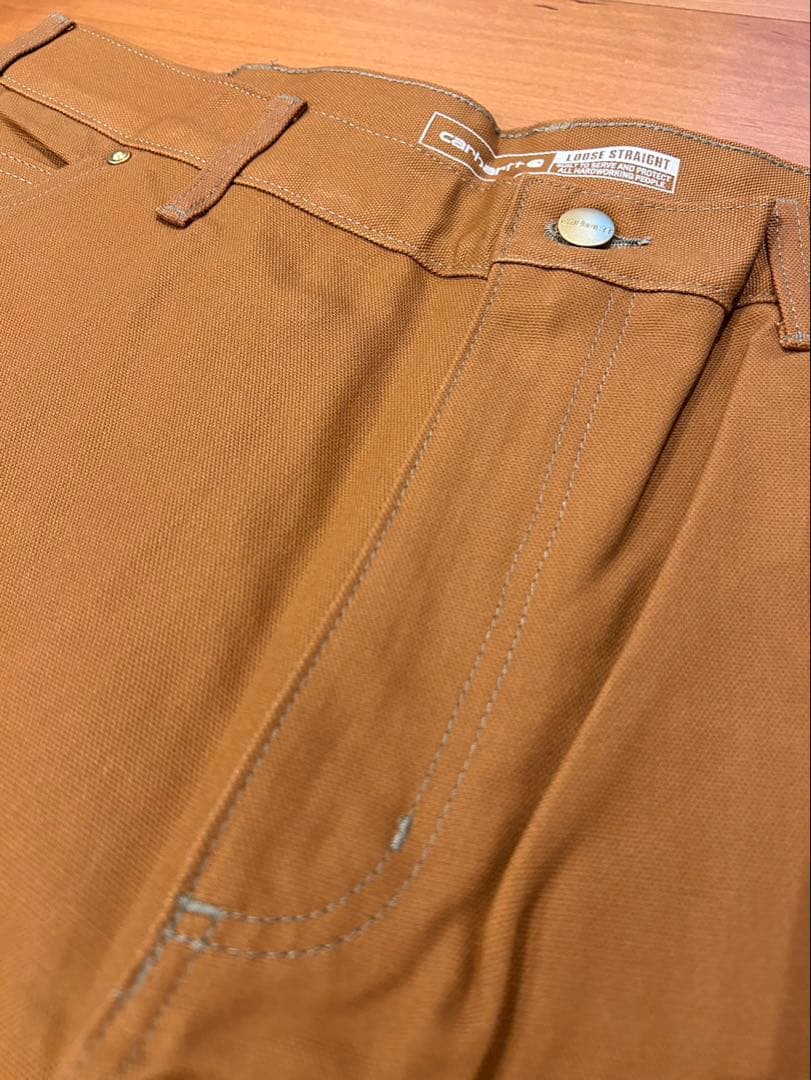 新品タグ 正規品 carhartt ダブルニーパンツ サイズW34×L32