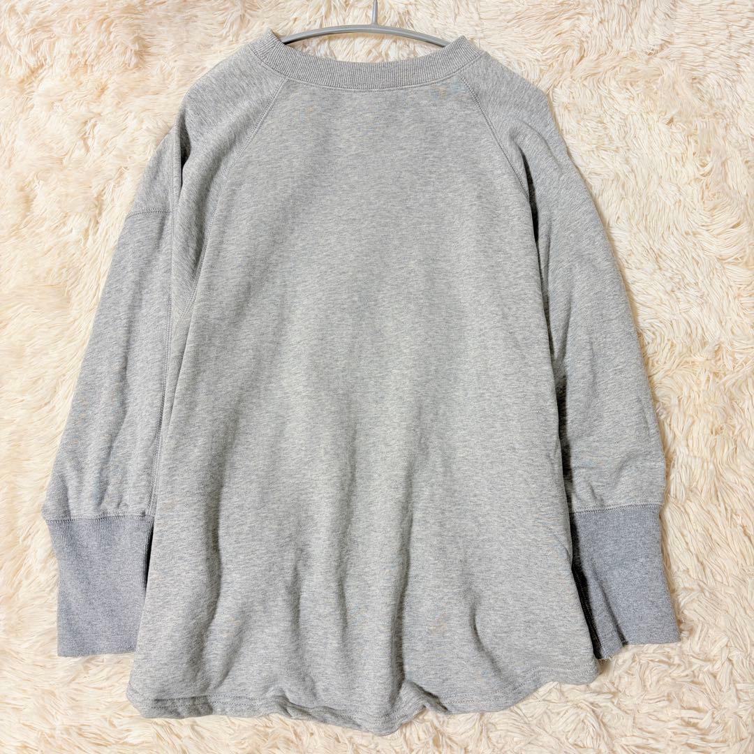 ビアズリー BA刺繍入りドルマントレーナー　サイドジップ